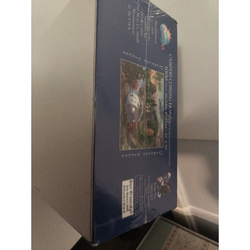 SunsOut Campers Coming Home 1000 Oversized Piece Jigsaw Puzzle Factory Sealed
